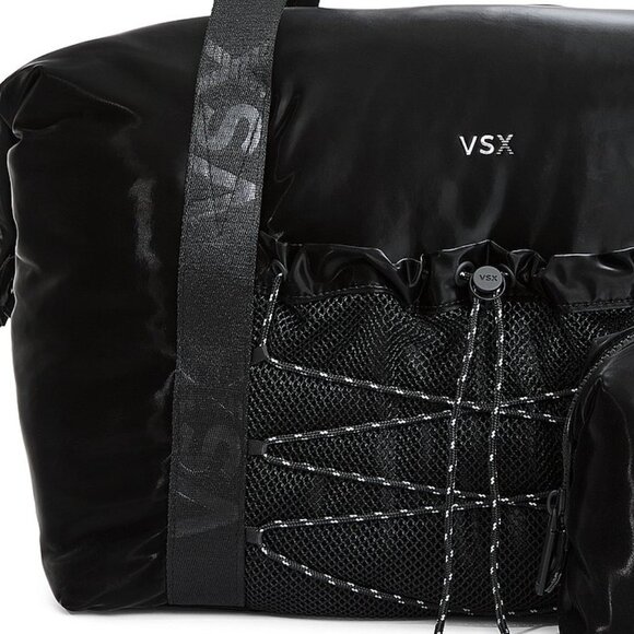 ⭐ Victoria's Secret VSX Sport Duffle Gym Bag in Black Shark - Picture 4 of 15